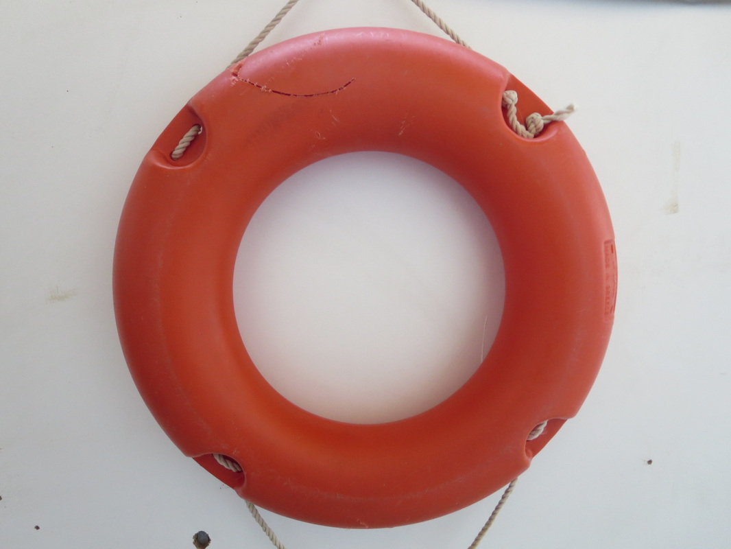 A damaged life saver, Saving the Life Saver www.theboondocksblog.com