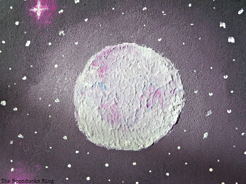 A close-up of the moon, The Stars and Moon www.theboondocksblog.com