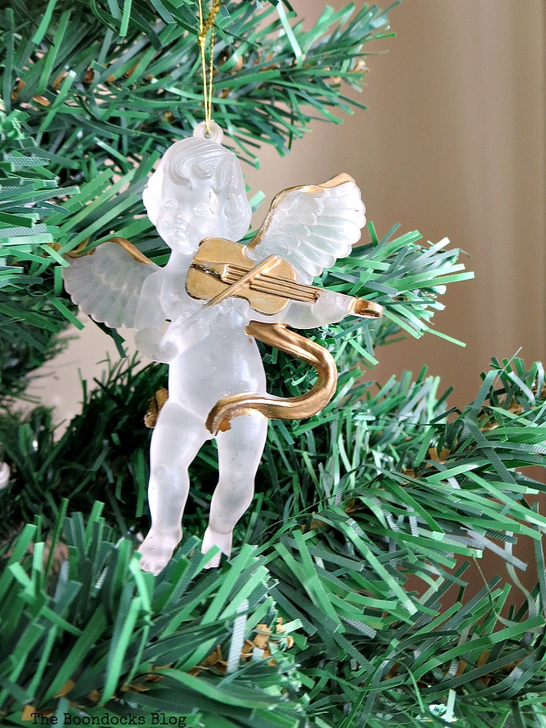 Glass Angel, The Most Affordable Way to Decorate a Christmas Tree, www.theboondocksblog.com